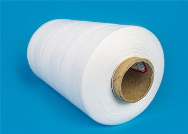 Linha de costura de grande resistência girada 100% 10s de Polyetser ~ 20s Eco branco cru amigável