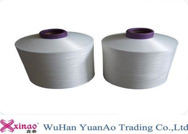 China o poliéster 100% Semi-maçante de NIM tirado Textured o branco cru 75D/36 75D/72 100D/36F do fio fornecedor